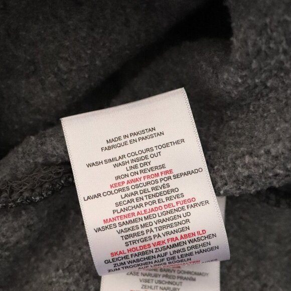 Bench‎ Men's Sz L Black Manchini Kangaroo Pocket Stretch Hooded Sweater - Picture 16 of 16